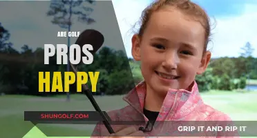 Golf Pros: Happy or Just Rich?