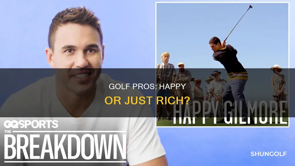 are golf pros happy