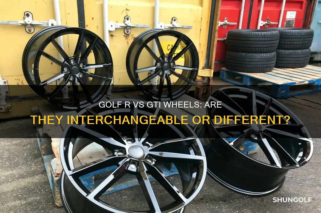 are golf r wheels and gti the same