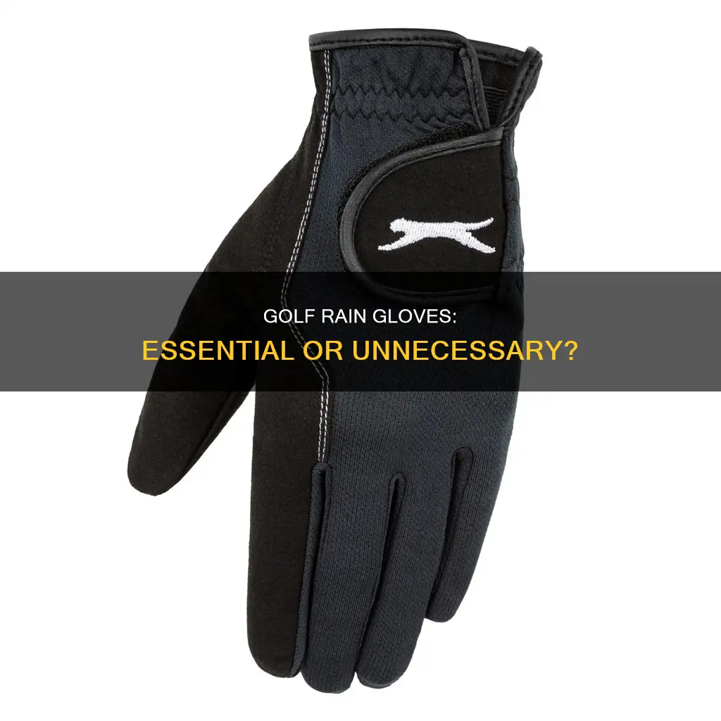 are golf rain gloves worth it