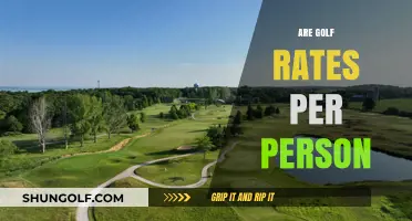 Golf Rates: Understanding Per Person Pricing