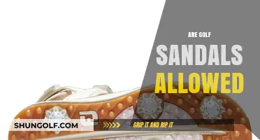 Golf Sandals: Are They Allowed on the Course?