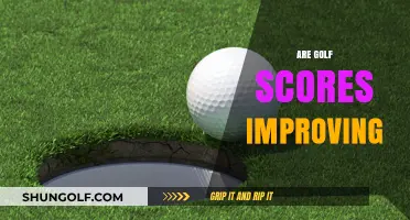 Golf Scores: Improving or Just Getting Luckier?