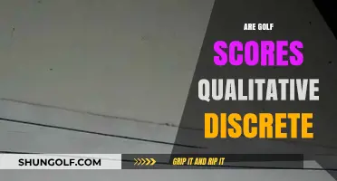 Golf Scores: Qualitative, Discrete Data for Better Performance