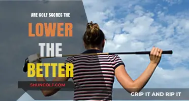 Lower Golf Scores: Understanding the Better Score in Golf