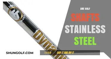 Unveiling the Truth: Are Golf Shafts Really Stainless Steel?