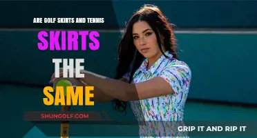 Golf Skirts vs. Tennis Skirts: Understanding the Key Differences