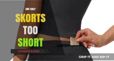 Golf Skorts: Too Short for Comfort?