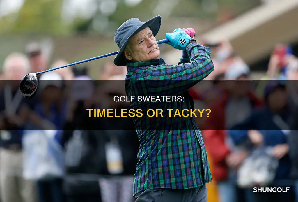 are golf sweaters out of style