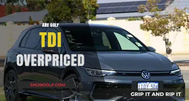 TDI Golfs: Overpriced or Worth the Money?