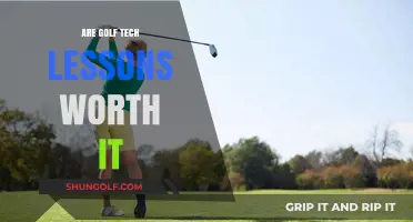 Golf Tech Lessons: Worth the Money?