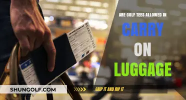 Can You Pack Golf Tees in Carry-On Luggage? TSA Rules Explained