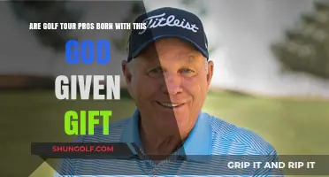 Are Golf Tour Pros Born Talented or Skillfully Crafted?