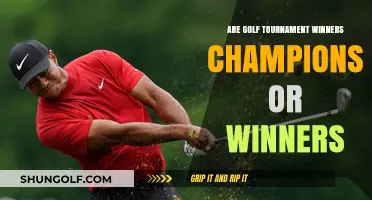 Champion or Winner: Decoding the Titles in Golf Tournaments