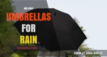Golf Umbrellas: Rain or Shine Protection
