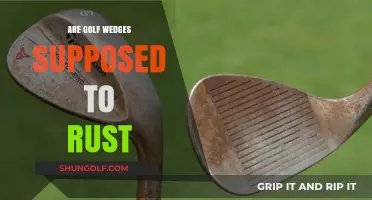 Golf Wedges: Rust-Proof or Rust-Resistant?