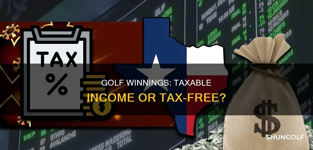 are golf winnings taxable