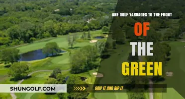 Golf Yardages: Front of the Green or Center? What's Best?