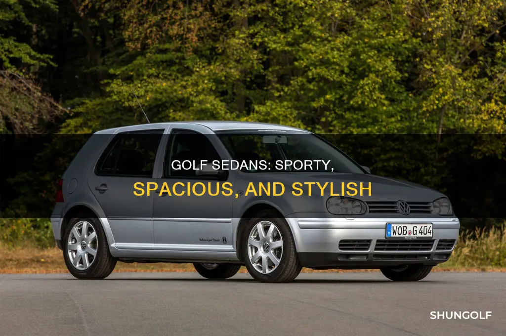 are golfs sedans