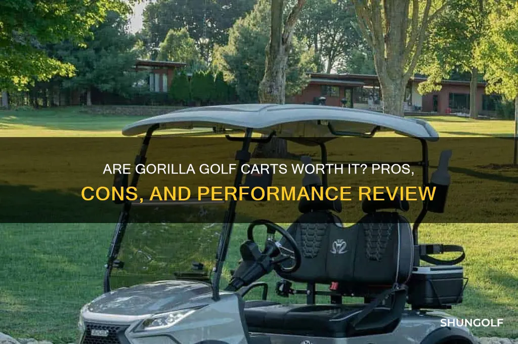 are gorilla golf carts good