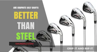 Unleashing Your Golf Potential: Graphite vs. Steel Shafts Debate