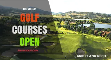 Greeley Golf Courses: Current Open Status and Updates