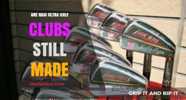 Are Haig Ultra Golf Clubs Still in Production Today?