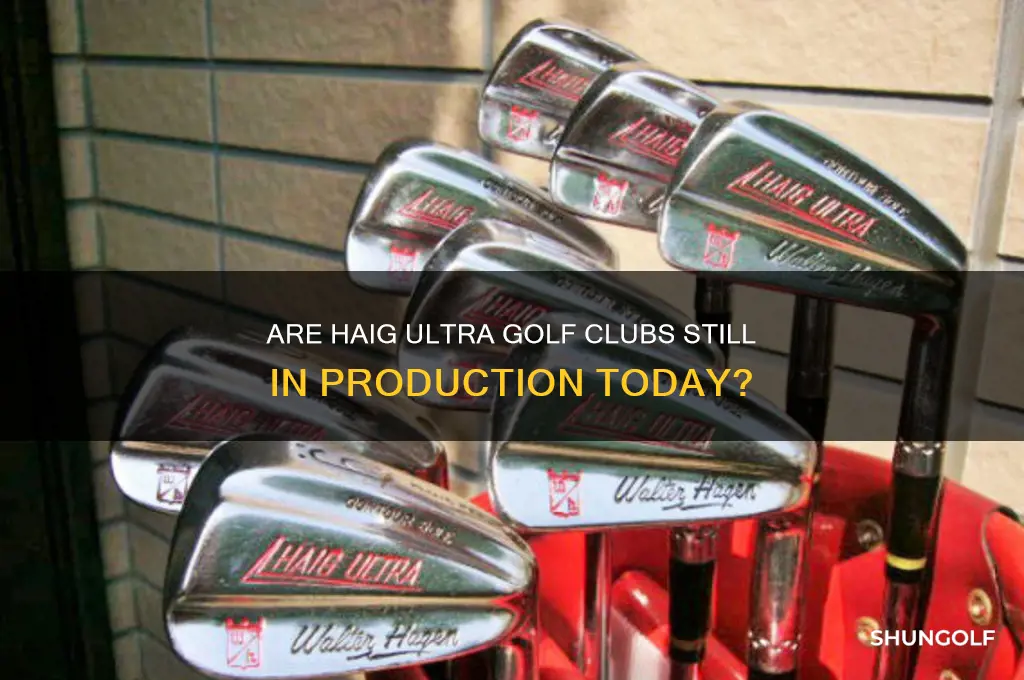 are haig ultra golf clubs still made