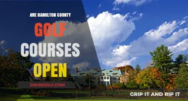 Hamilton County Golf Courses: Current Open Status and Updates