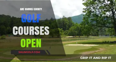 Harris County Golf Courses: Current Open Status and Updates