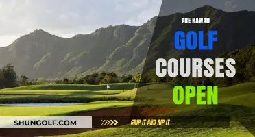 Are Hawaii Golf Courses Open? Current Status and Updates