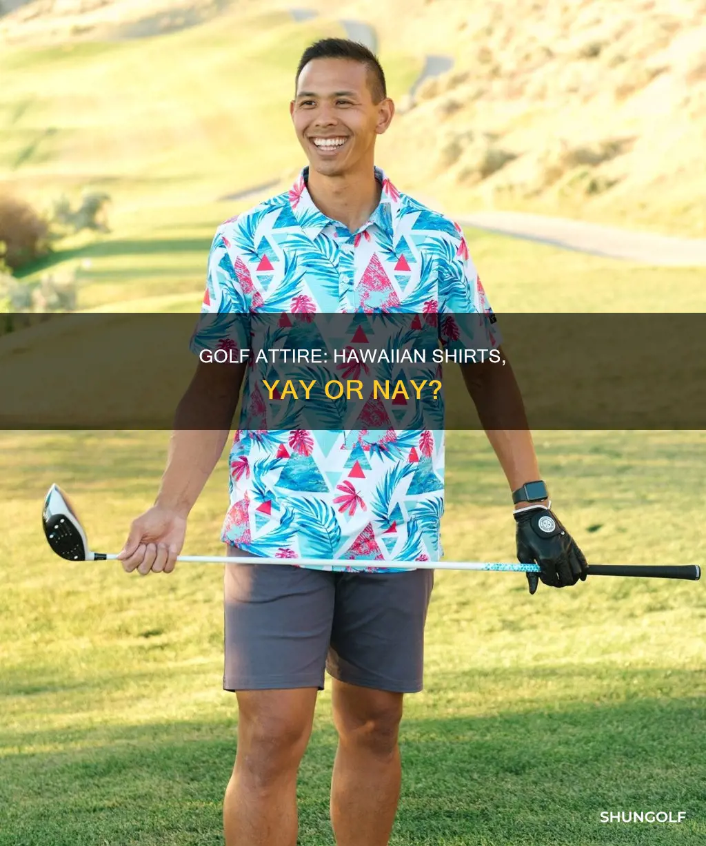 are hawaiian shirts golf attire