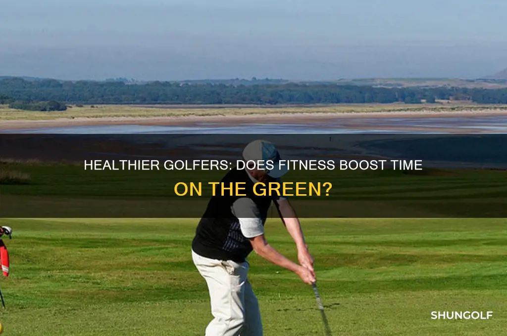 are healthier people more likely to play more golf