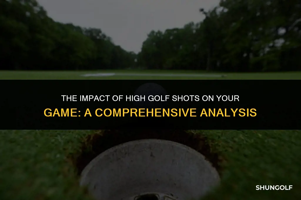 are high golf shots bad