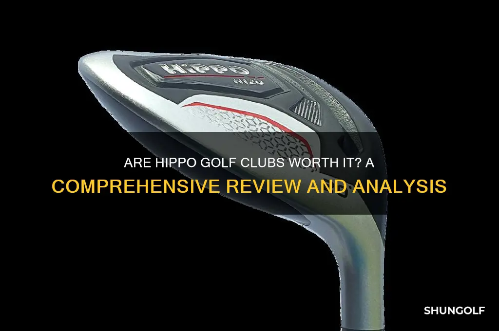 are hippo golf clubs any good