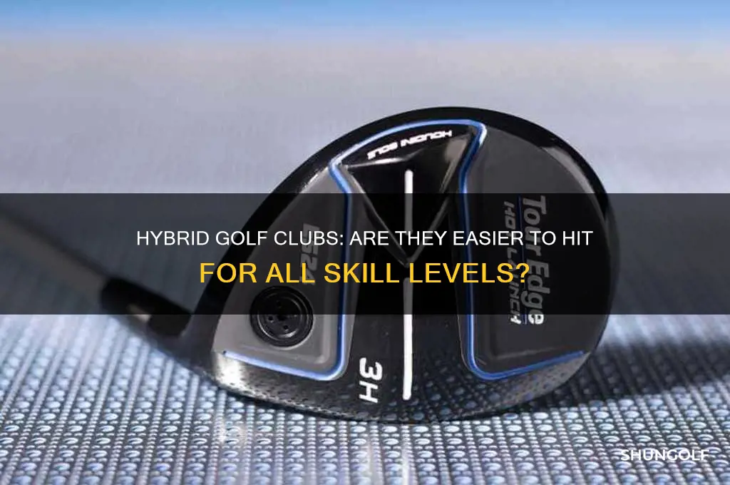 are hybrid golf clubs easier to hit