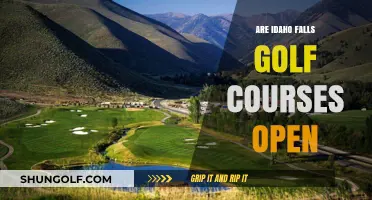 Are Idaho Falls Golf Courses Open? Current Status and Updates