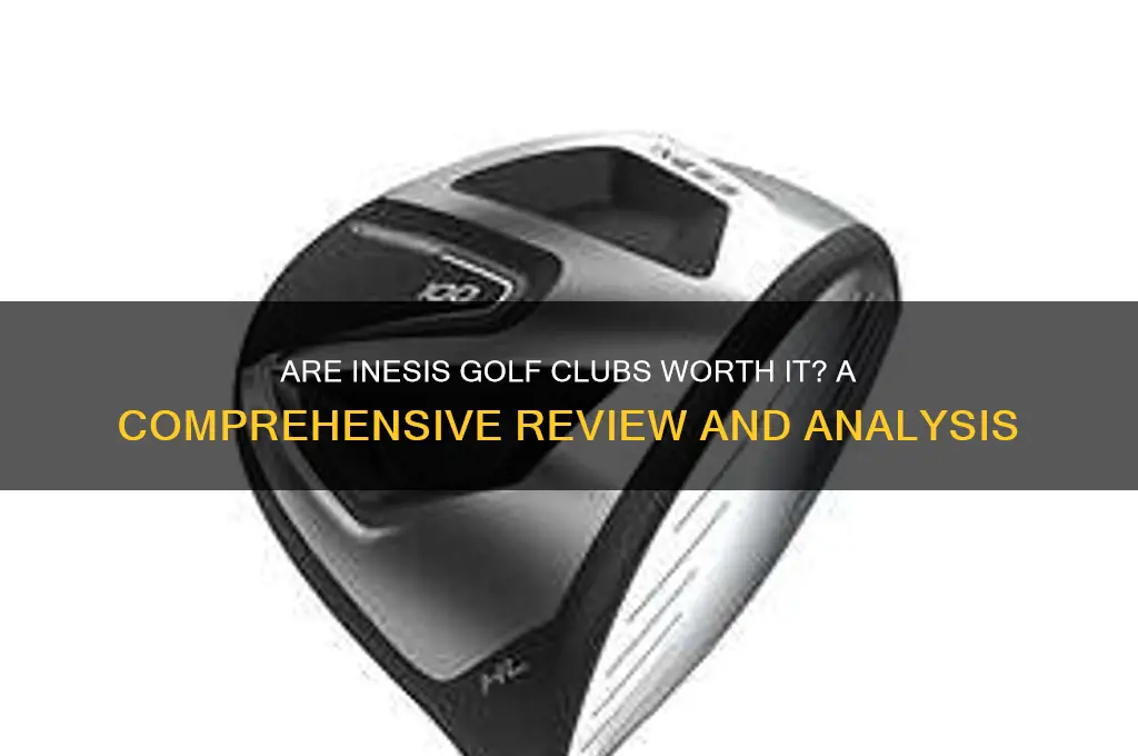 are inesis golf clubs any good