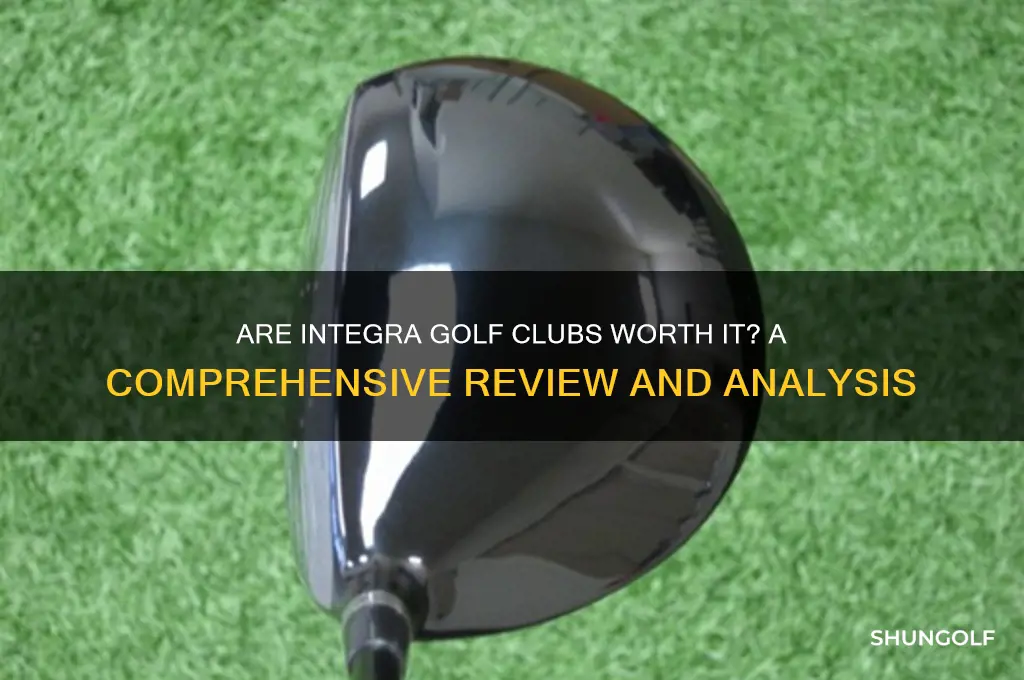 are integra golf clubs good