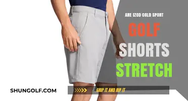 Do Izod Gold Sport Golf Shorts Stretch? A Comfort Review