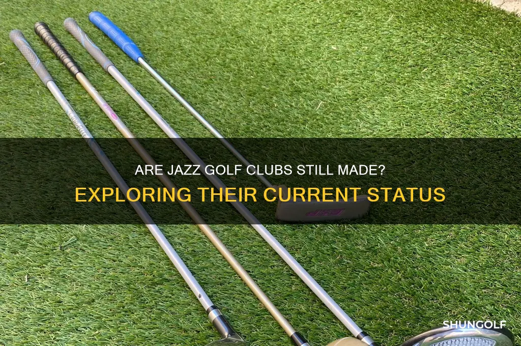 are jazz golf clubs still made