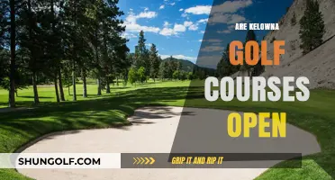 Kelowna Golf Courses: Current Open Status and Seasonal Updates