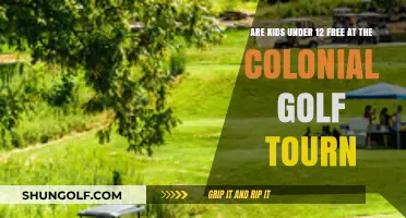 Colonial Golf Tournament: Are Kids Under 12 Admitted Free?