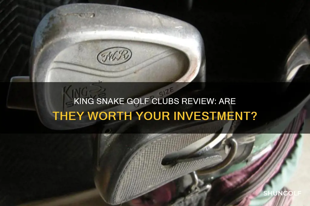 are king snake golf clubs good