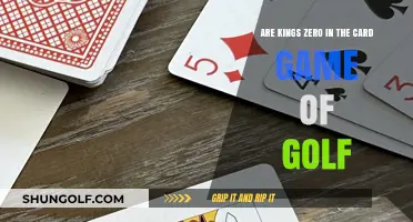 Are Kings Worth Zero in Golf Card Game? Rules Explained