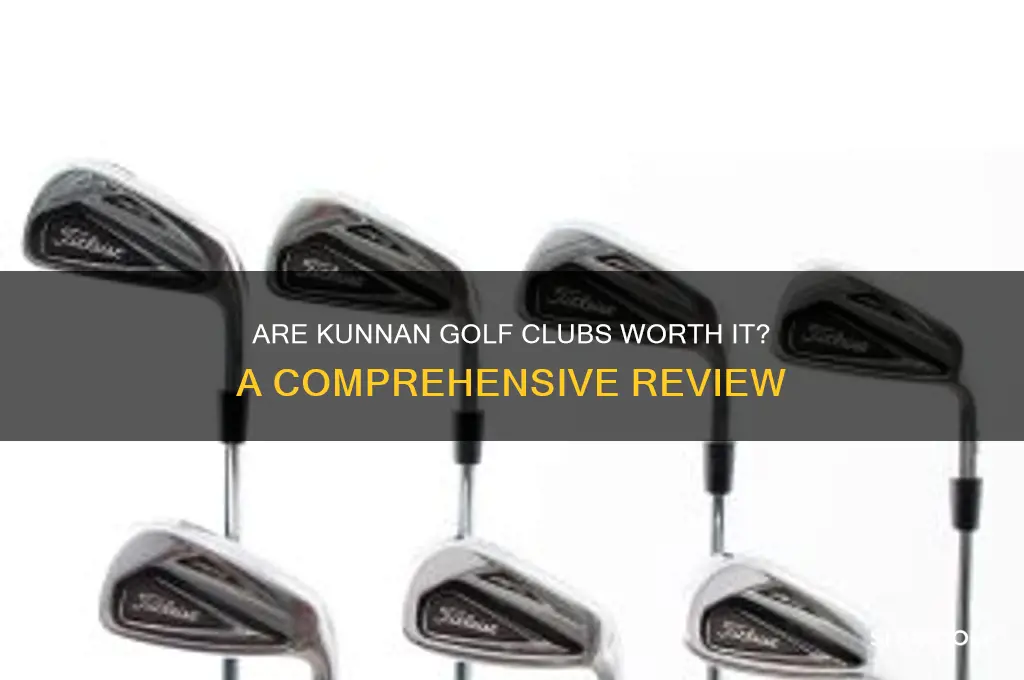 are kunnan golf clubs good