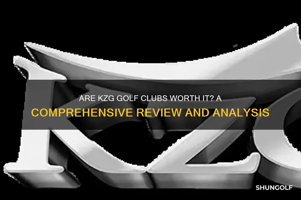 are kzg golf clubs any good