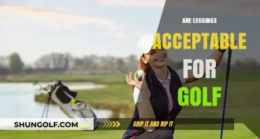 Leggings on the Golf Course: What's Acceptable?