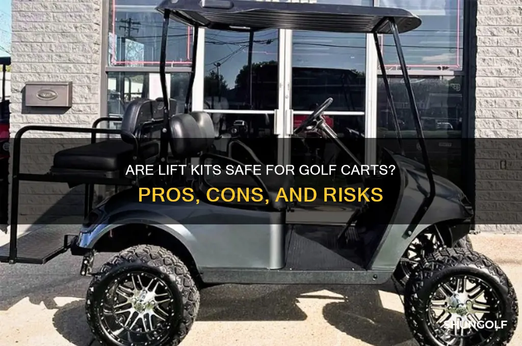 are lift kits safe on golf carts