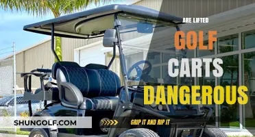 Are Lifted Golf Carts a Hazard on the Course?